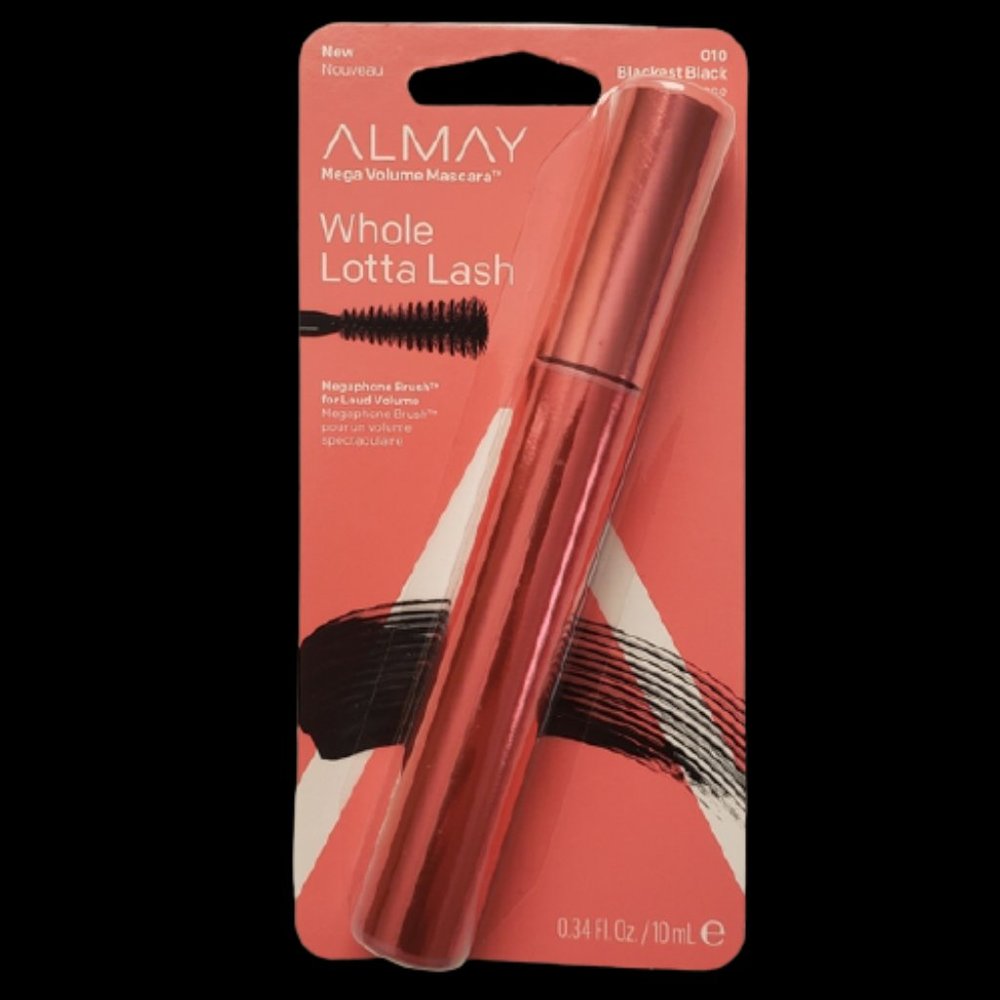 Almay Whole Lotta Lash Mascara Blackest Black 010